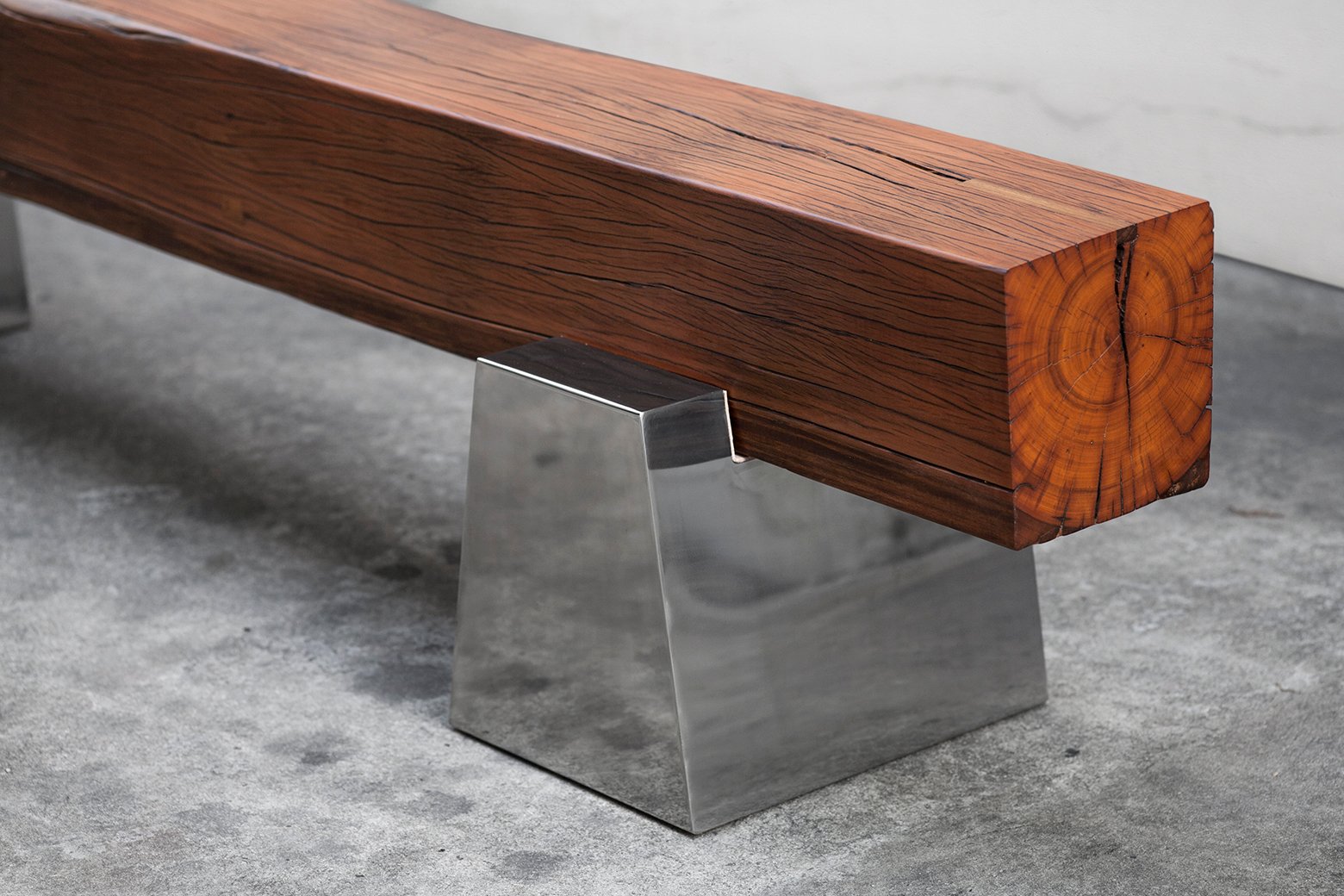 Reflections – Reclaimed Merawan Wood Bench – THB 145,000 (Sold Out)