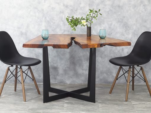 Custom Dining Table with Live Edge – THB 105,000 (Sold Out)