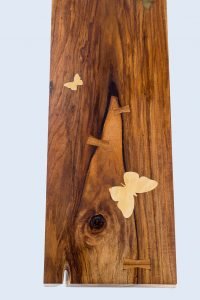 Reclaimed Wood Butterfly Centre Piece Functional Art Faisal Malik Design