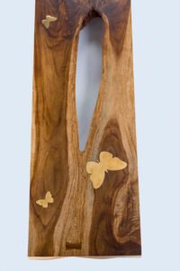 Reclaimed Wood Butterfly Centre Piece Functional Art Faisal Malik Design