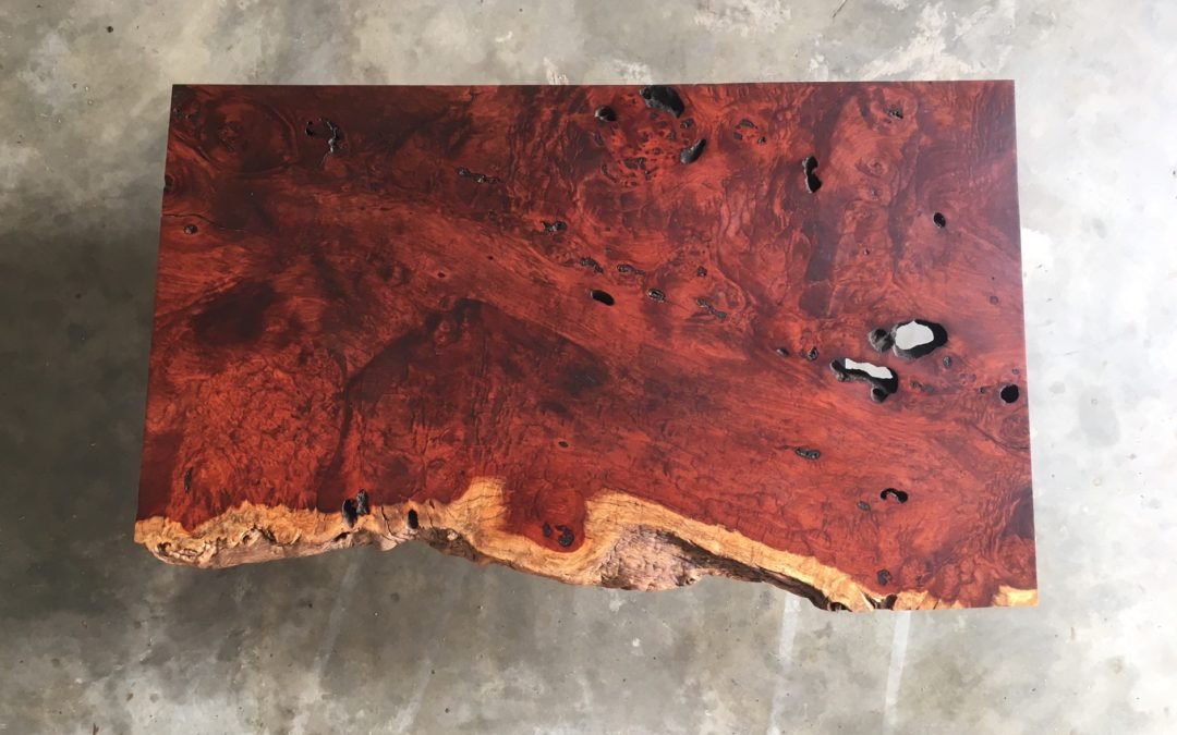 Custom Coffee Table ‘Mercury’ with Live Edge – THB 85,000 (Sold Out)