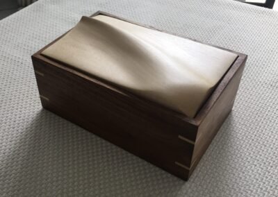 Sculpted Maple and Teak Box – THB 15,000 (Sold Out)