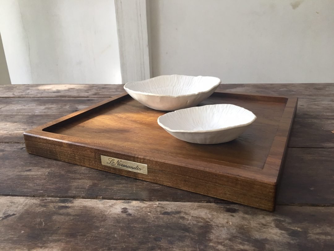 Custom Serving Tray for Le Normandie