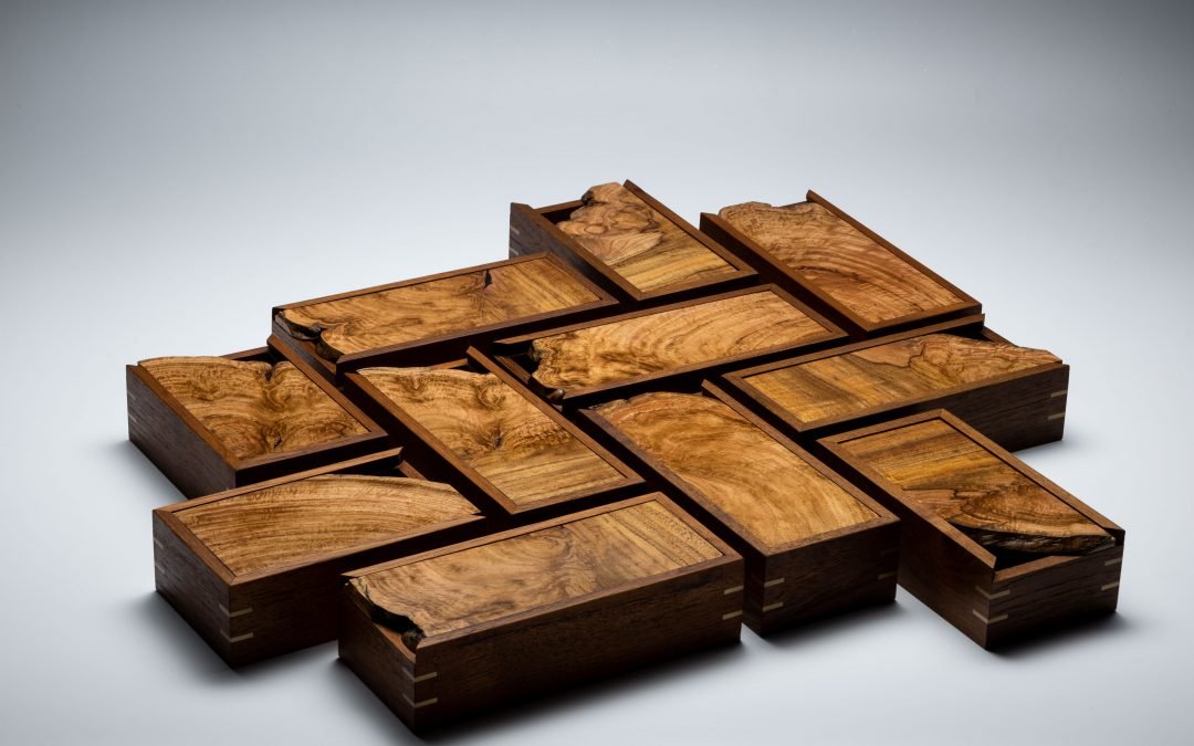 Custom Wooden Jewelry Box – Set of Eleven (Sold Out)