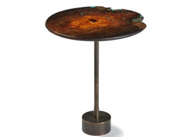 Two-tone Afzelia Burl Side Table – THB 22,000 (Sold Out)