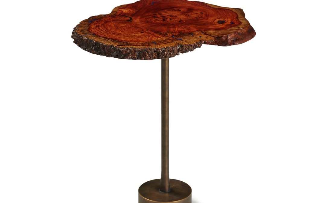 Amboyna Burl Side Table – THB 22,000 (Sold Out)