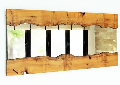 Live Edge River Mirror in Vitex Wood #3 – THB 38,000 (Sold Out)