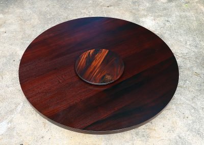Custom Round Table in Reclaimed Wood – THB 120,000 (Sold Out)