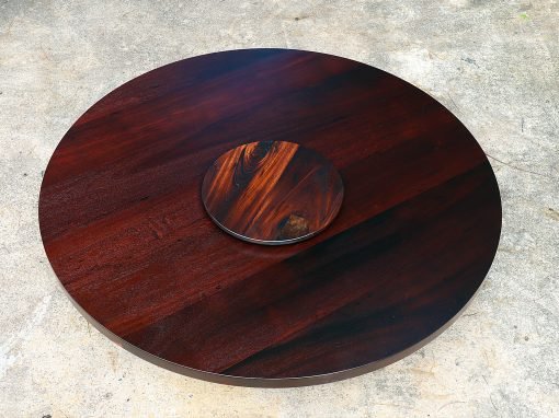 Custom Round Table in Reclaimed Wood – THB 120,000 (Sold Out)