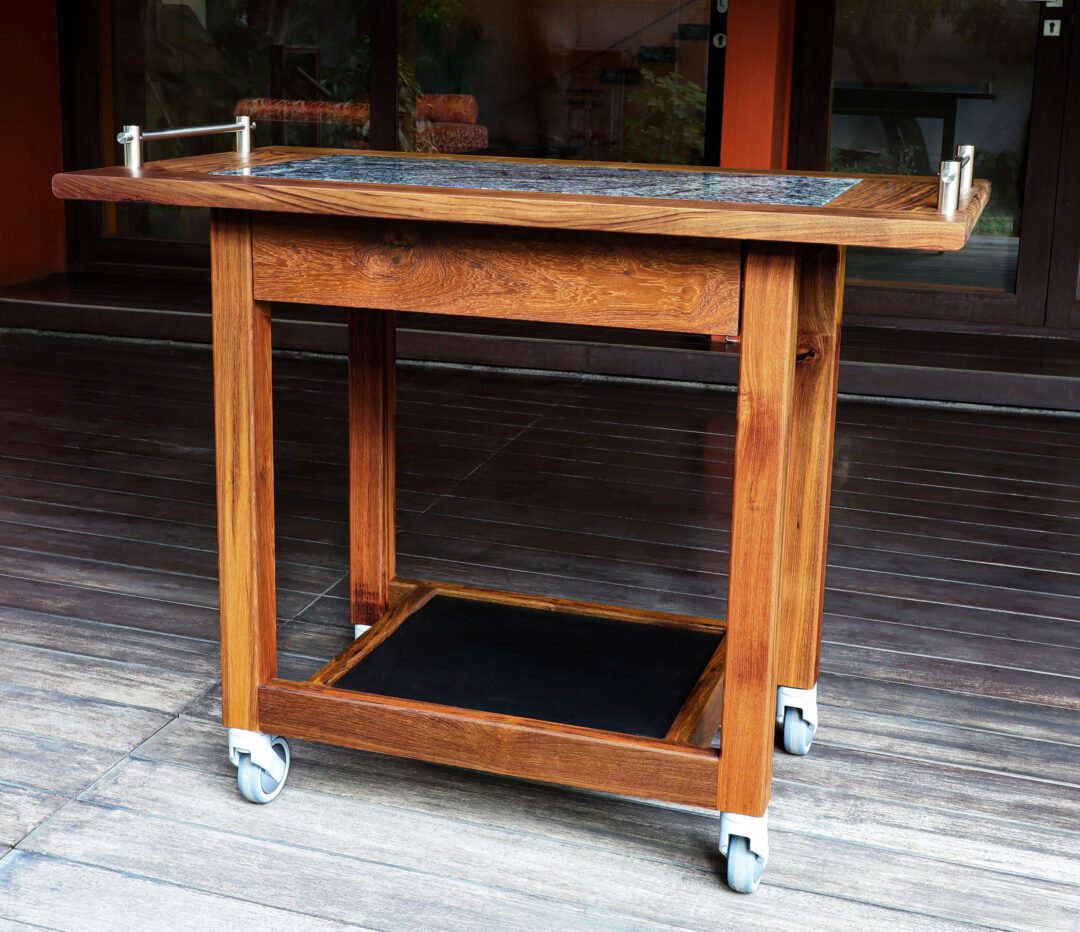 Bespoke Service Trolley for Casa Lenzi