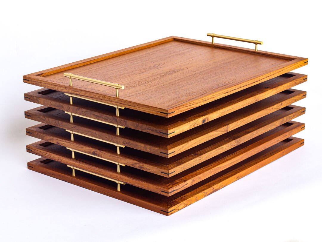 Large Serving Trays for Aya-Tana by Bo.Lan at Dusit Thani Kyoto