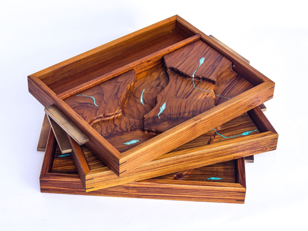 Large Dessert Experience Trays for Aya-Tana by Bo.Lan at Dusit Thani Kyoto