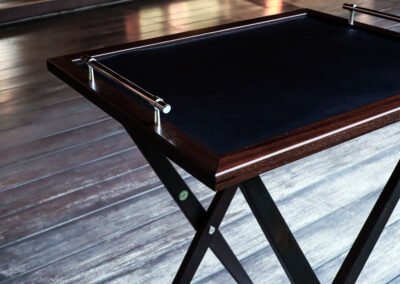 Custom Butler Tray Stand and Tray in Makha Tae – THB 36,000 (Sold Out)
