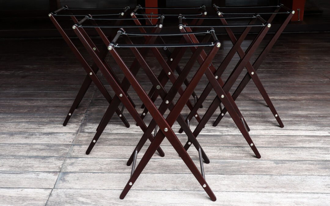 Butler Tray Stands for Yu Ting Yuan restaurant at Four Seasons Hotel Bangkok