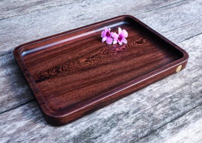 Stackable Cutlery Tray in Jichimu wood