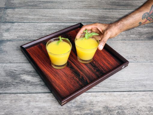 Square Drinks Serving Tray
