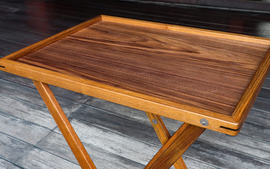 Set of butler stands and service trays for Liana Restaurant (Bangkok)