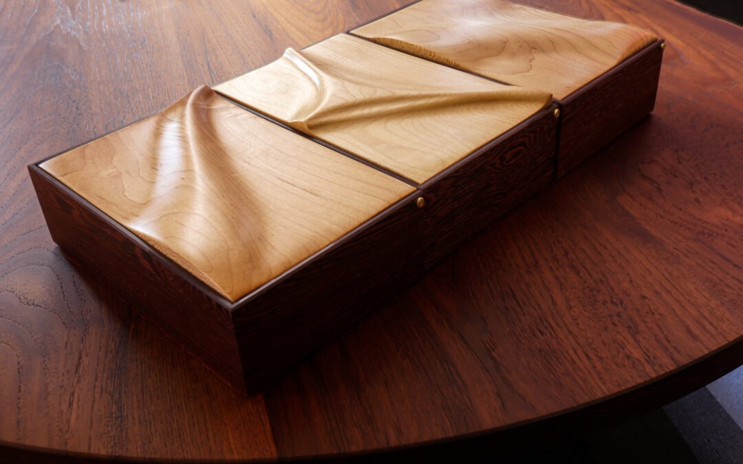 Set of 3 Sculpted Jewelry Boxes – THB 90,000 (Sold Out)